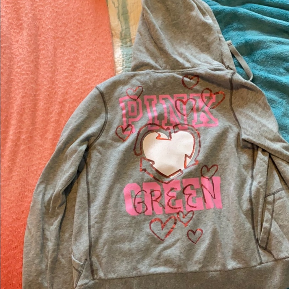 Victoria’s Secret Pink X Small grey sweatshirt